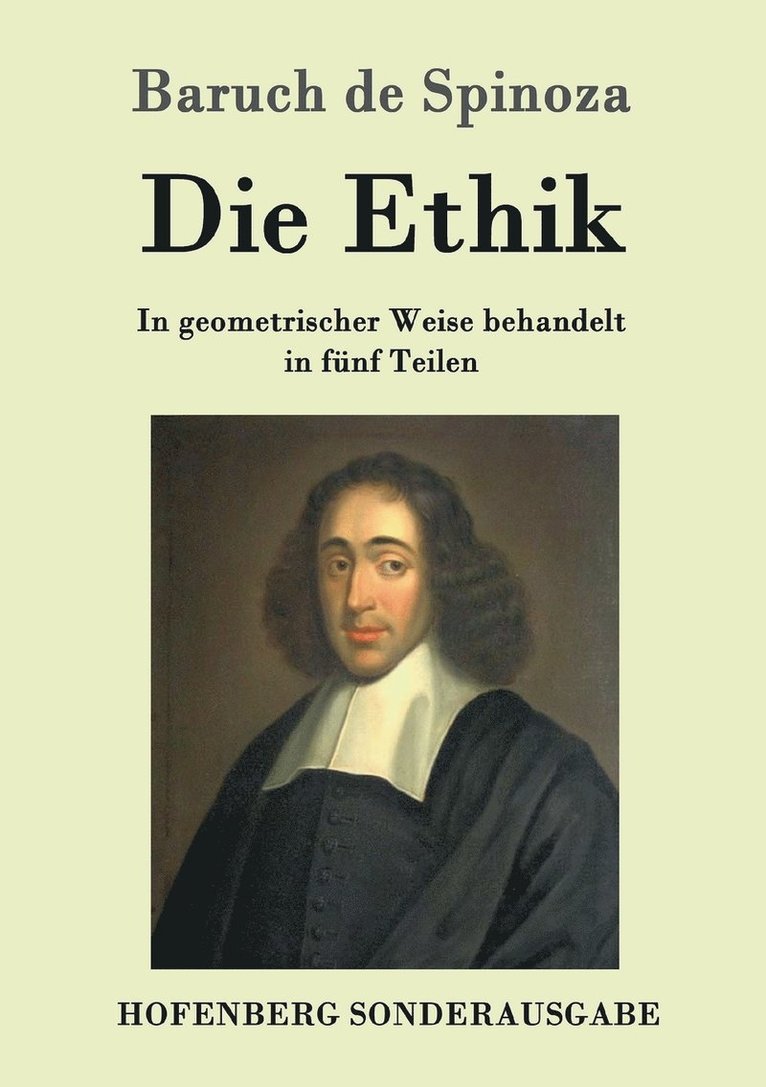 Baruch de Spinoza - Ethik, Häftad