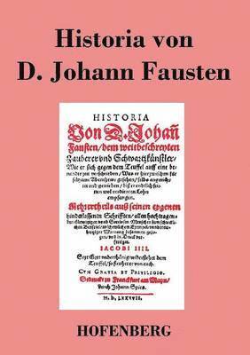 bokomslag Historia von D. Johann Fausten