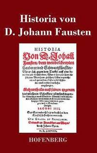 bokomslag Historia von D. Johann Fausten