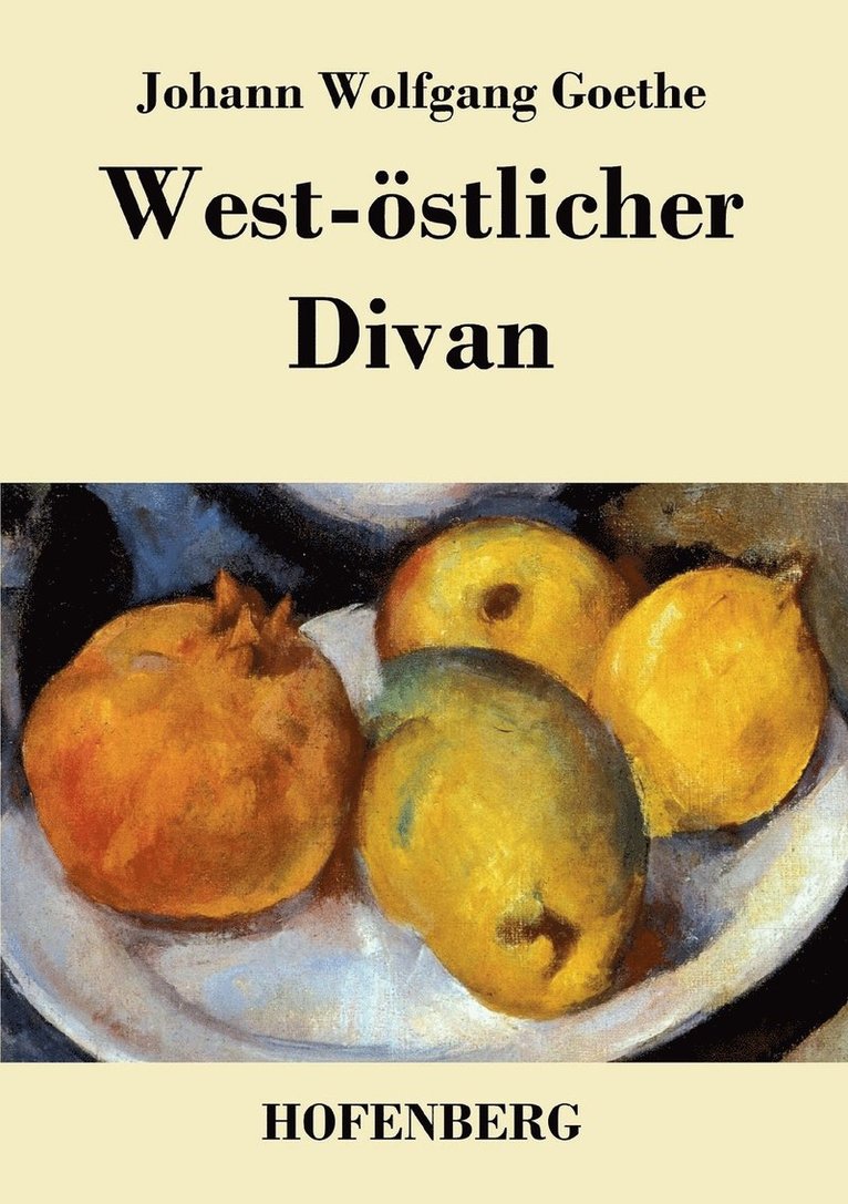 West-stlicher Divan 1