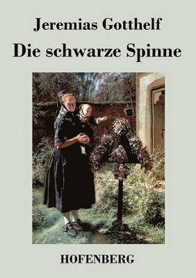 schwarze Spinne