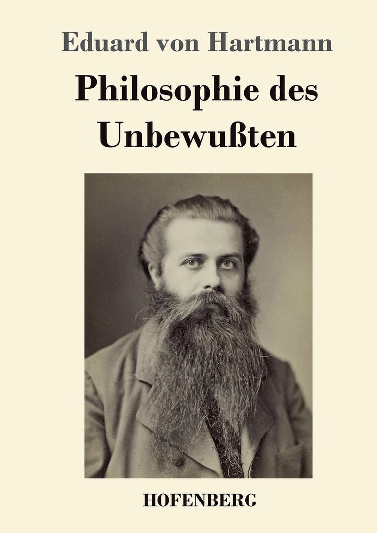 Philosophie des Unbewuten 1