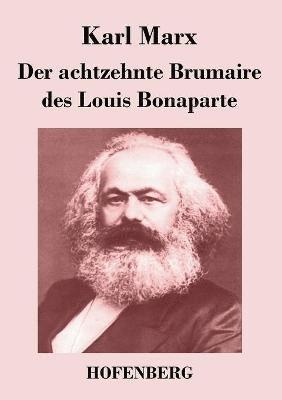 bokomslag achtzehnte Brumaire des Louis Bonaparte