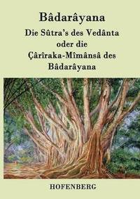bokomslag Die Stra's des Vednta oder die rraka-Mmns des Bdaryana