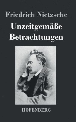 bokomslag Unzeitgemäße Betrachtungen