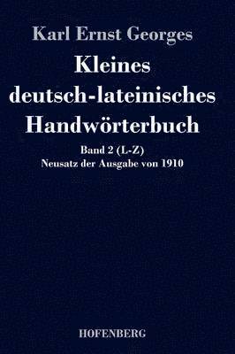 bokomslag Kleines deutsch-lateinisches Handwörterbuch