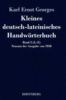 Kleines deutsch-lateinisches Handwrterbuch 1
