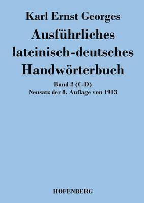 Ausfhrliches lateinisch-deutsches Handwrterbuch 1