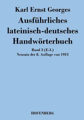 bokomslag Ausführliches lateinisch-deutsches Handwörterbuch