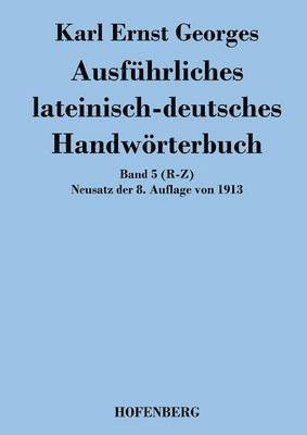 Ausfhrliches lateinisch-deutsches Handwrterbuch 1