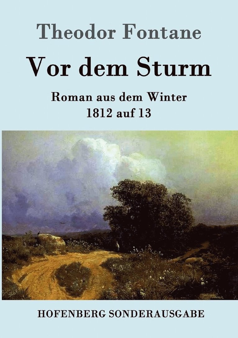Theodor Fontane, Theodor Fontane - Vor dem Sturm, Häftad