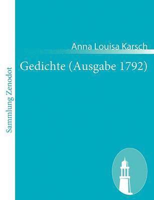 bokomslag Gedichte (Ausgabe 1792)