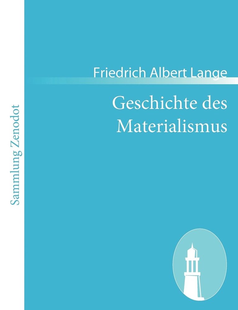 Geschichte des Materialismus 1