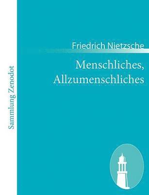 bokomslag Menschliches, Allzumenschliches