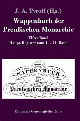 bokomslag Wappenbuch der Preuischen Monarchie