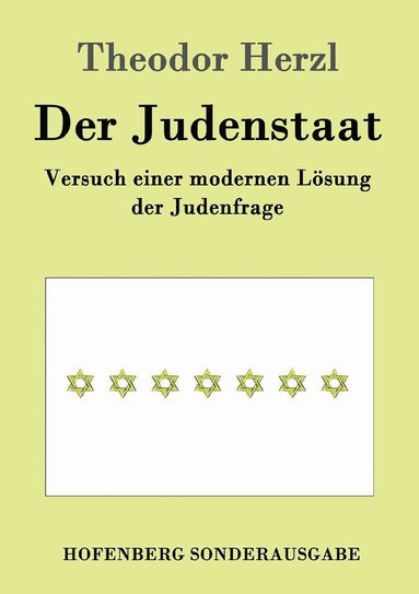 bokomslag Der Judenstaat