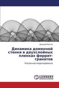 bokomslag Dinamika Domennoy Stenki V Dvukhsloynykh Plenkakh Ferrit-Granatov