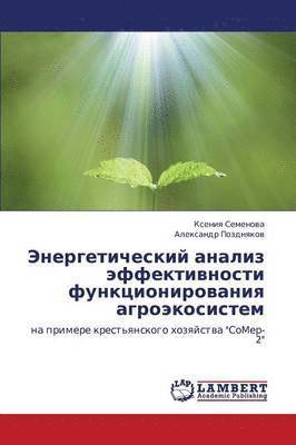 bokomslag Energeticheskiy Analiz Effektivnosti Funktsionirovaniya Agroekosistem