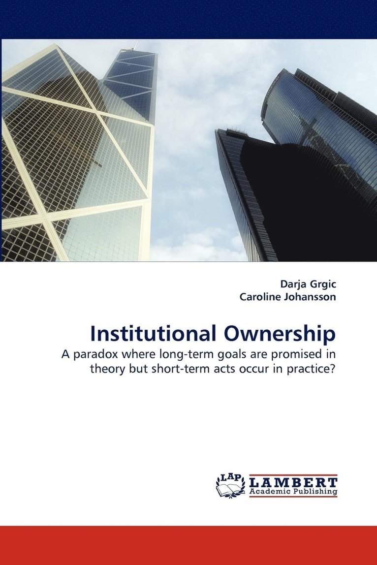 Institutional Ownership 1