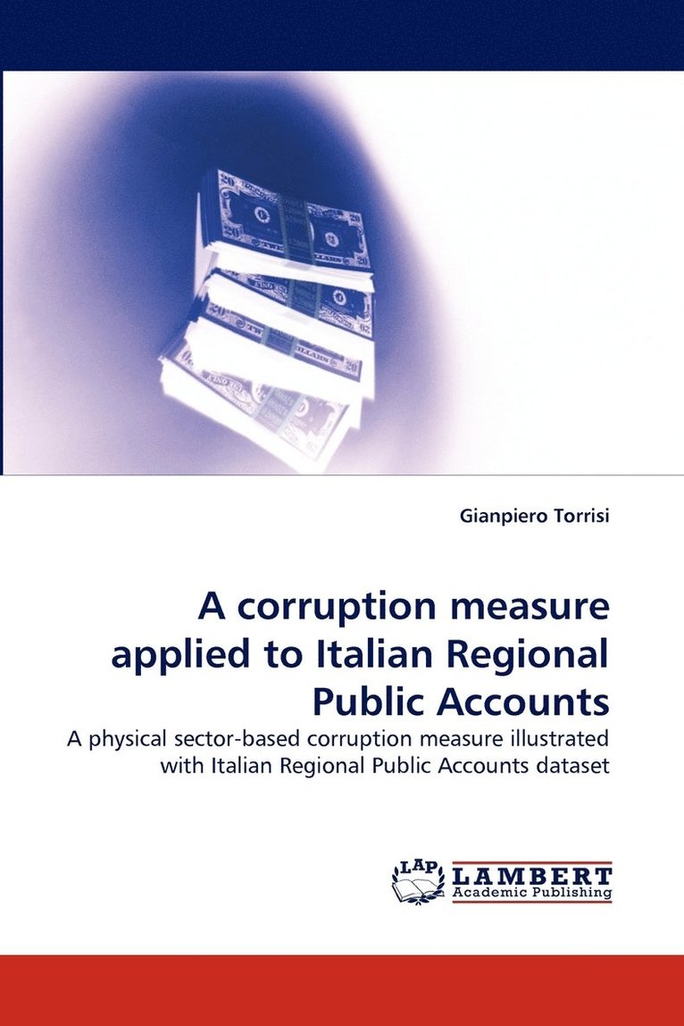 A corruption measure applied to Italian Regional Public Accounts 1
