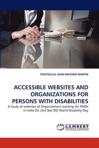 bokomslag Accessible Websites and Organizations for Persons with Disabilities