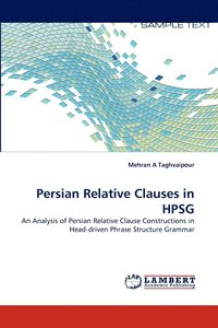 bokomslag Persian Relative Clauses in HPSG
