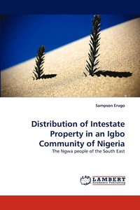 bokomslag Distribution of Intestate Property in an Igbo Community of Nigeria