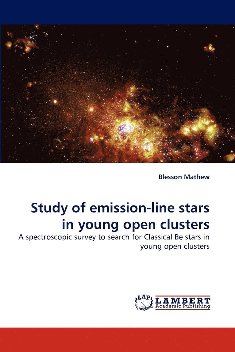 Study of emission-line stars in young open clusters 1