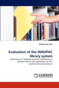 bokomslag Evaluation of the INNOPAC library system