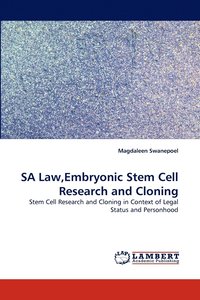 bokomslag Sa Law, Embryonic Stem Cell Research and Cloning