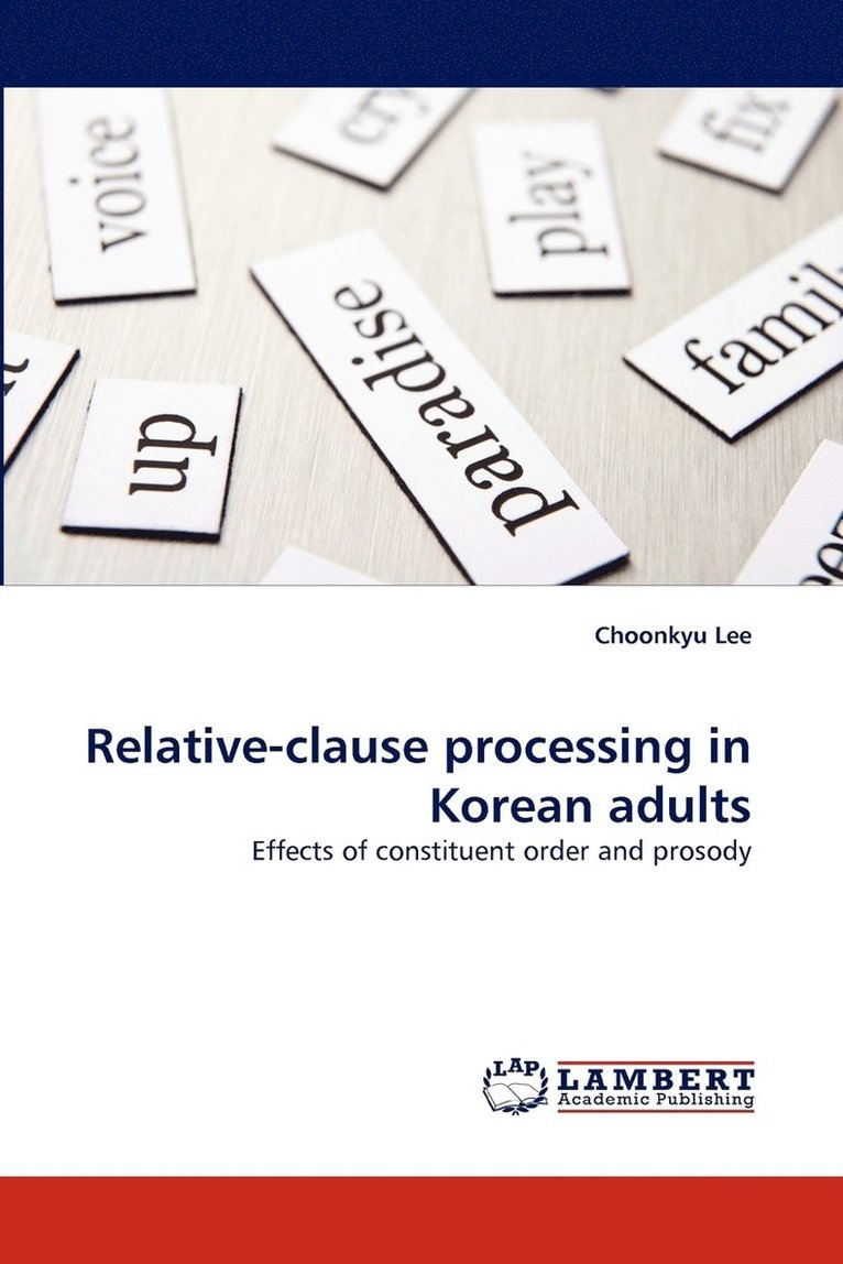 Relative-clause processing in Korean adults