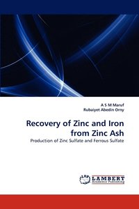bokomslag Recovery of Zinc and Iron from Zinc Ash