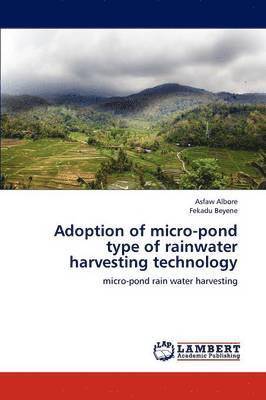 Adoption of micro-pond type of rainwater harvesting technology 1