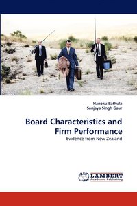 bokomslag Board Characteristics and Firm Performance