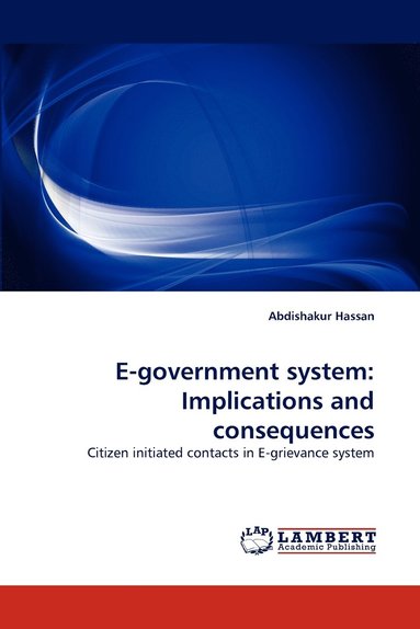 bokomslag E-Government System