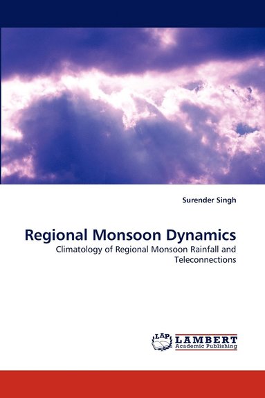 bokomslag Regional Monsoon Dynamics