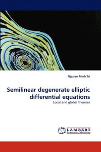 bokomslag Semilinear Degenerate Elliptic Differential Equations