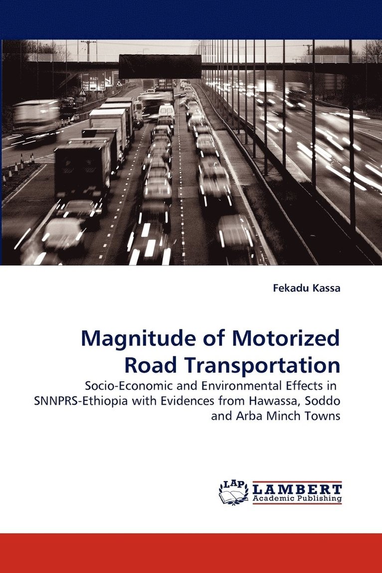Magnitude of Motorized Road Transportation 1