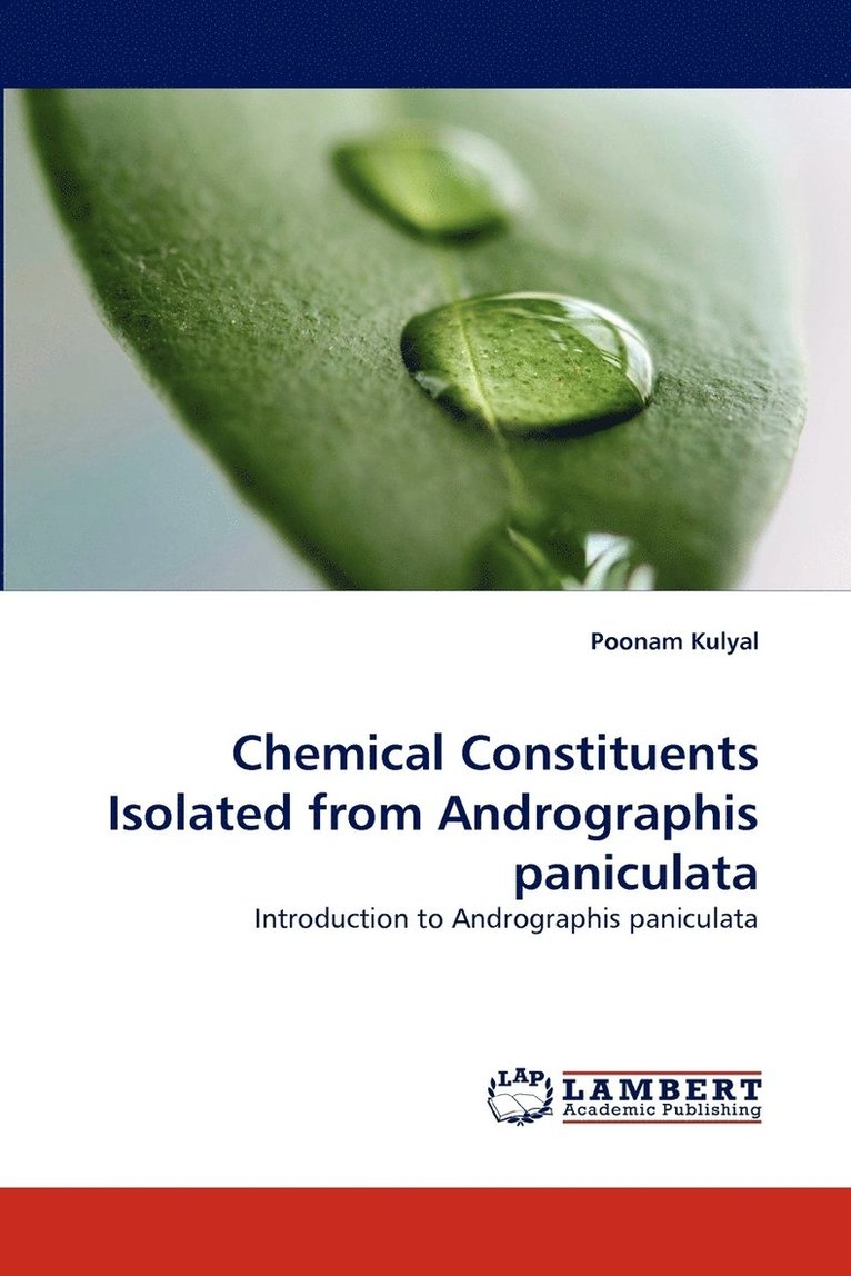 Chemical Constituents Isolated from Andrographis Paniculata 1