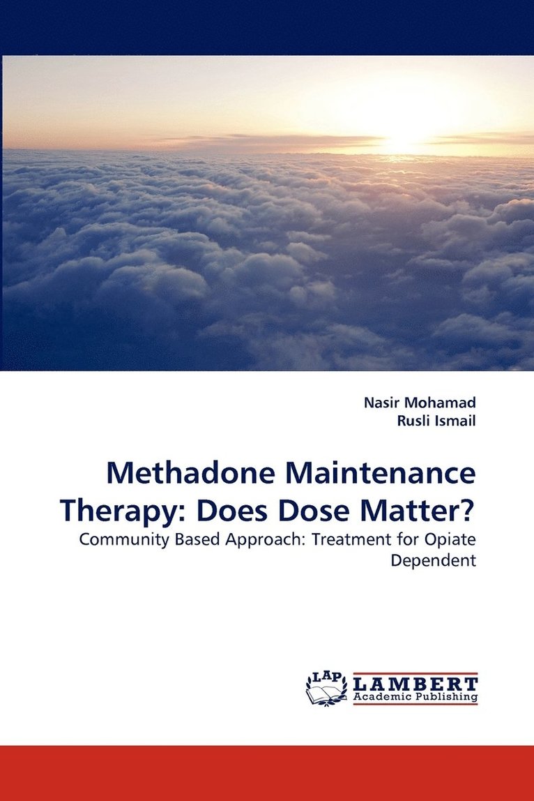Methadone Maintenance Therapy 1