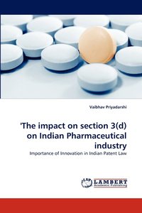 bokomslag 'The impact on section 3(d) on Indian Pharmaceutical industry