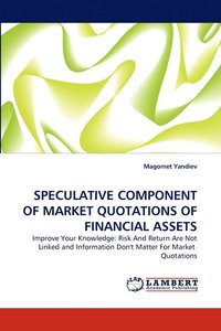 bokomslag Speculative Component of Market Quotations of Financial Assets