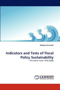 bokomslag Indicators and Tests of Fiscal Policy Sustainability