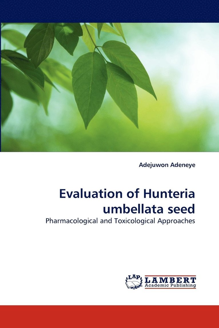 Evaluation of Hunteria umbellata seed 1