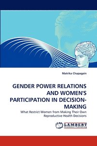 bokomslag Gender Power Relations and Women's Participation in Decision-Making