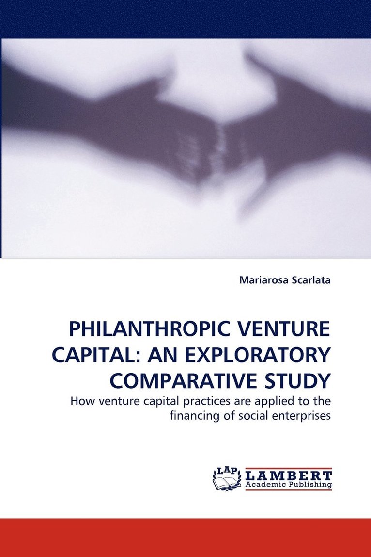 Philanthropic Venture Capital 1