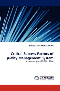 bokomslag Critical Success Factors of Quality Management System