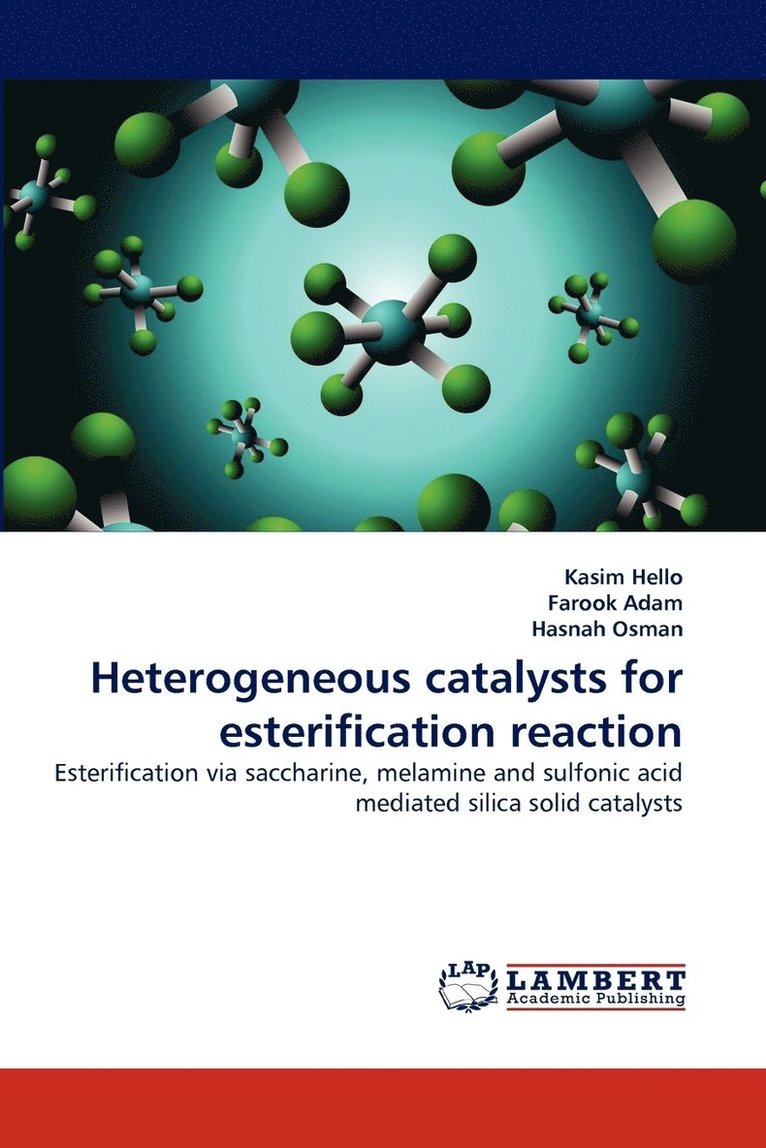 Heterogeneous catalysts for esterification reaction 1