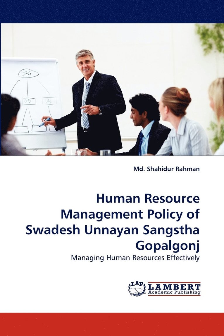 Human Resource Management Policy of Swadesh Unnayan Sangstha Gopalgonj 1