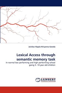 bokomslag Lexical Access Through Semantic Memory Task